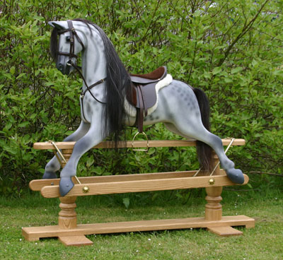 hand-made rocking horse