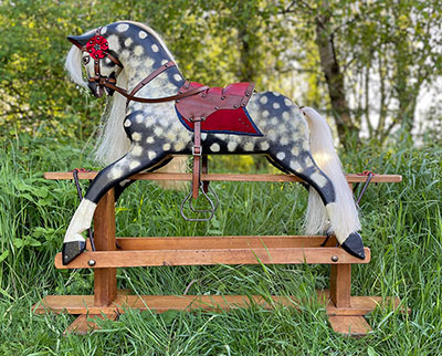 Collinson rocking horse restored